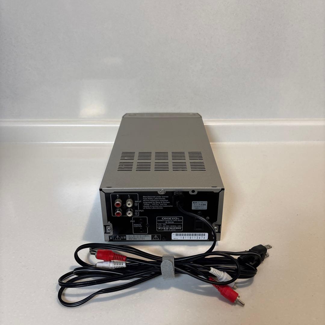 ラジオ・コンポ ONKYO K-501A