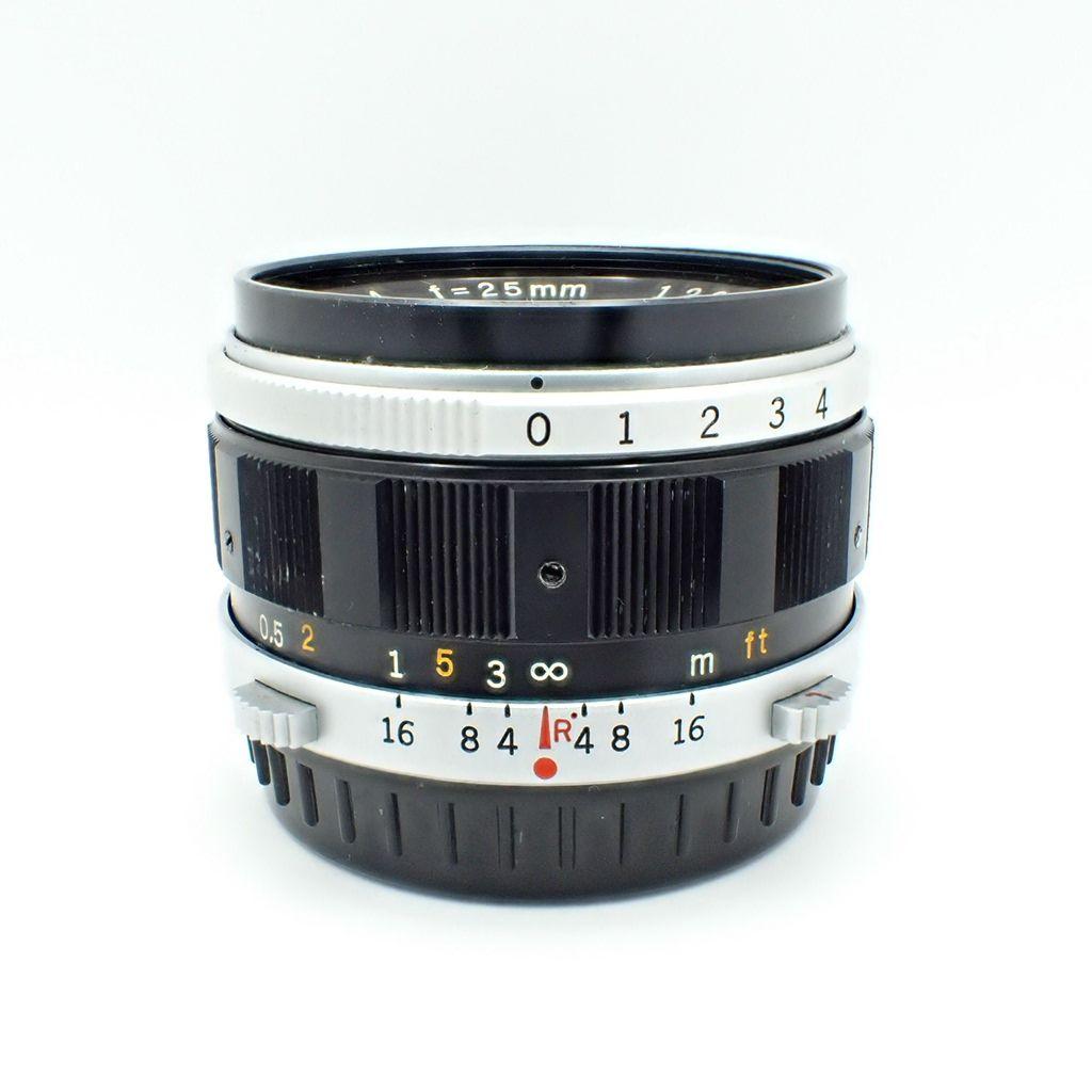 【動作確認済】OLYMPUS E.Zuiko Auto-W 25mm f4