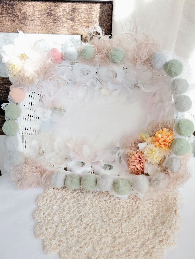 子猫ベビー♡三つ子ちゃん♡カゴセット♡アートドール♡ぬいぐるみ♡