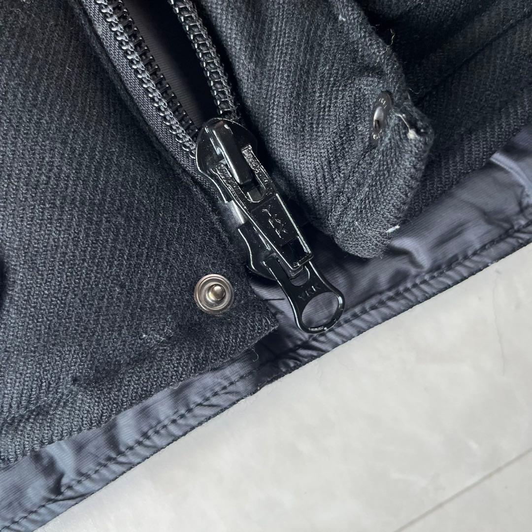 green 現HYKE ダウンベスト ブラック ウール混 日本製 サイズ2