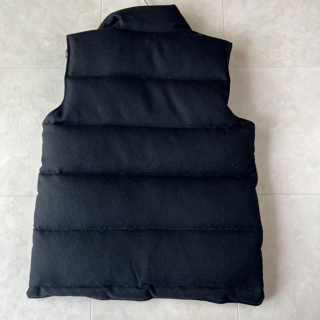 green 現HYKE ダウンベスト ブラック ウール混 日本製 サイズ2