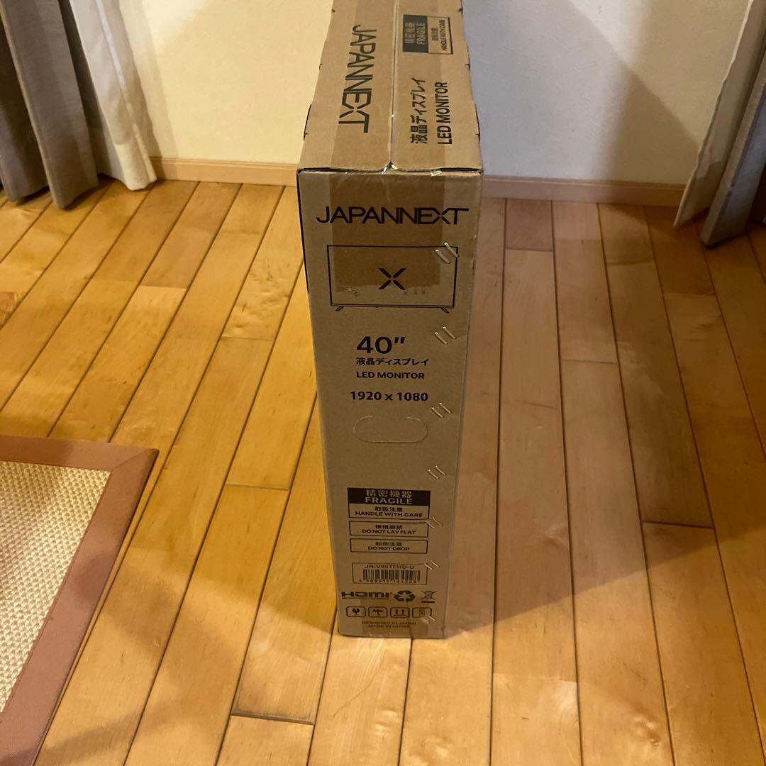新品未開封　JAPANNEXT 40インチ LEDモニター 本体