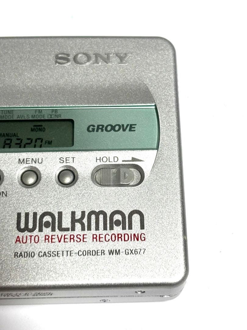 SONY カセットウォークマン WM-GX677 整備品