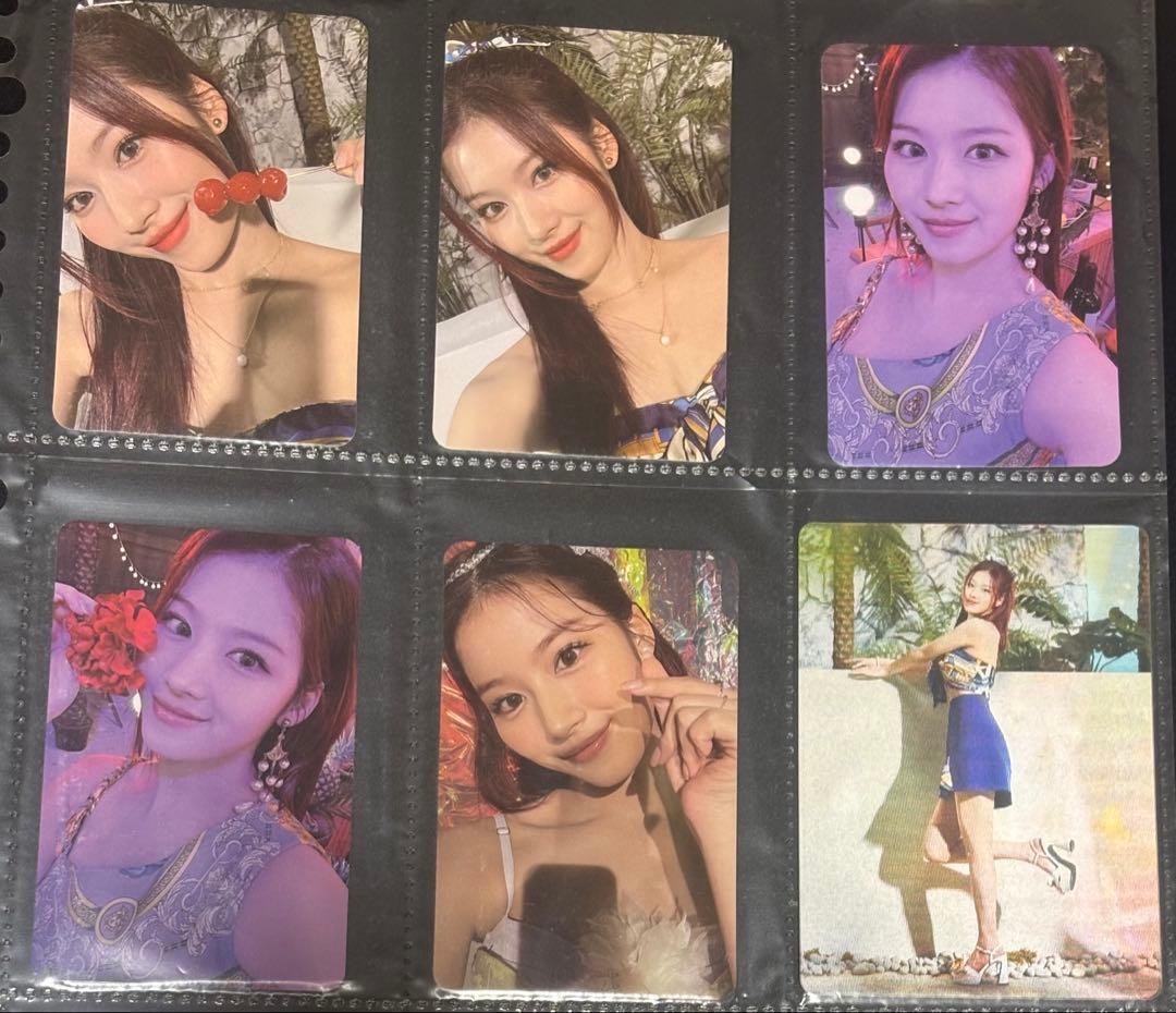 TWICE サナ 本国アルバム ソロトレカ 全コンプ