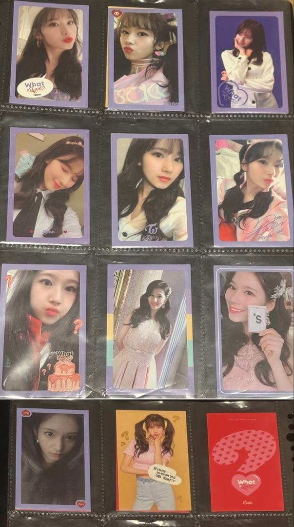 TWICE サナ 本国アルバム ソロトレカ 全コンプ