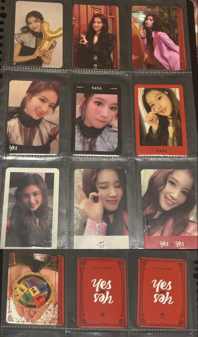 TWICE サナ 本国アルバム ソロトレカ 全コンプ