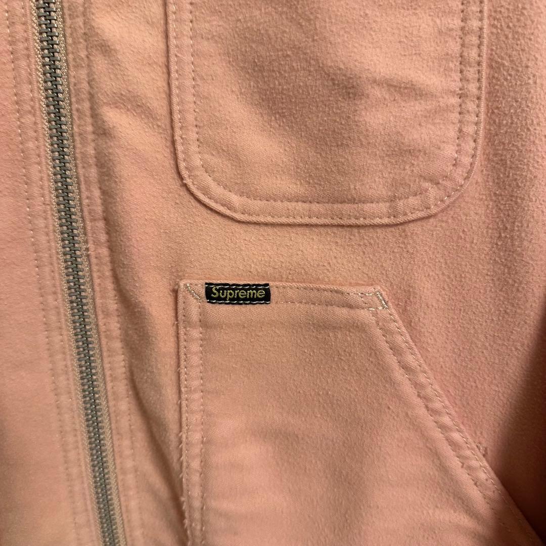 ジャケット・アウター Supreme Moleskin Work Jacket Dusty Pink