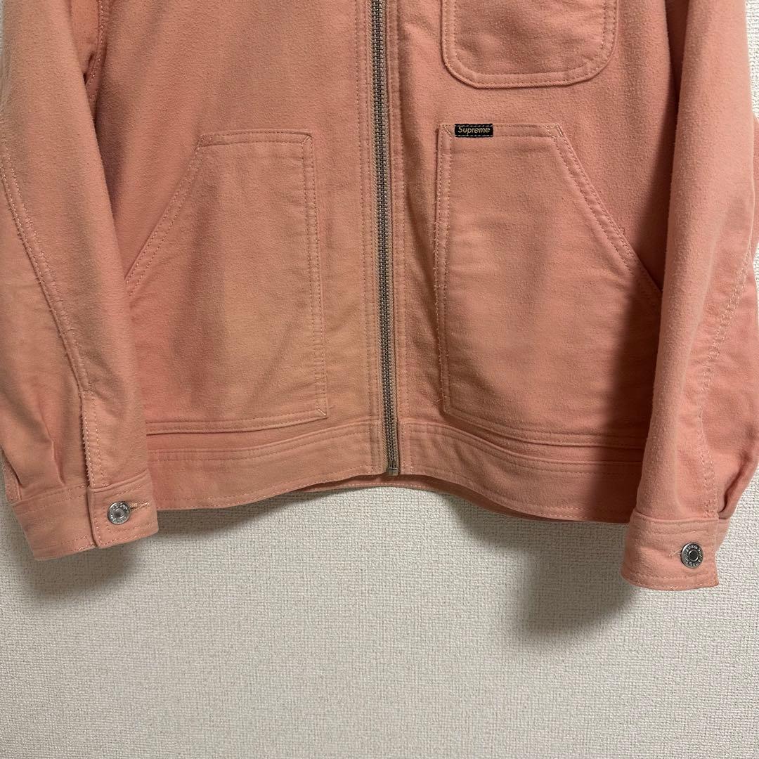 ジャケット・アウター Supreme Moleskin Work Jacket Dusty Pink