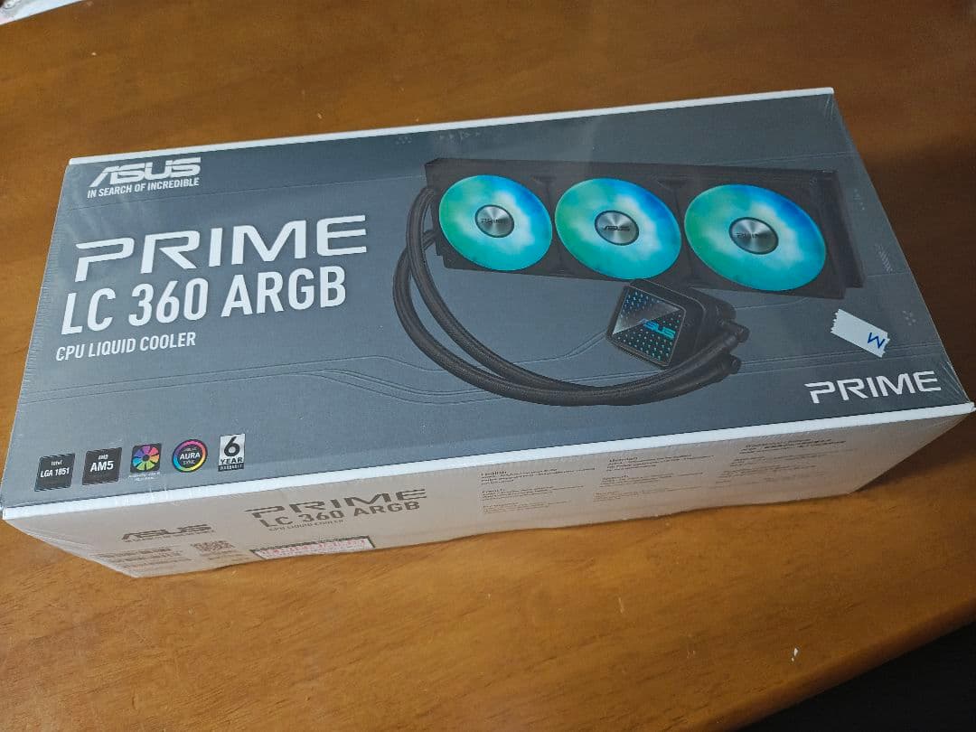 PC用ファン・クーラー ASUS PRIME LC 360 ARGB