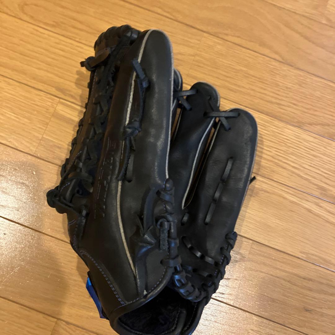 【美品】MIZUNO WILL DRIVE ミズノ ウィルドライブ グローブ 黒