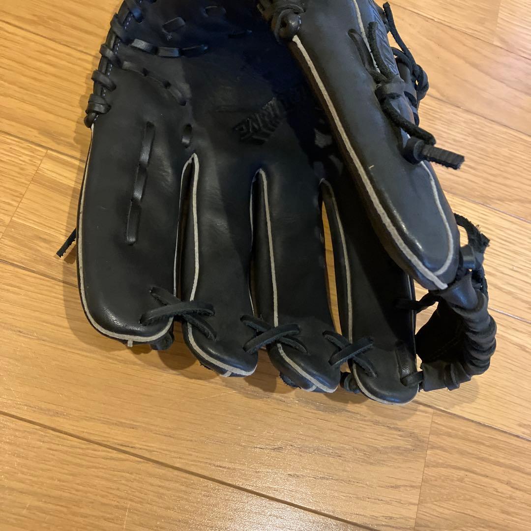【美品】MIZUNO WILL DRIVE ミズノ ウィルドライブ グローブ 黒