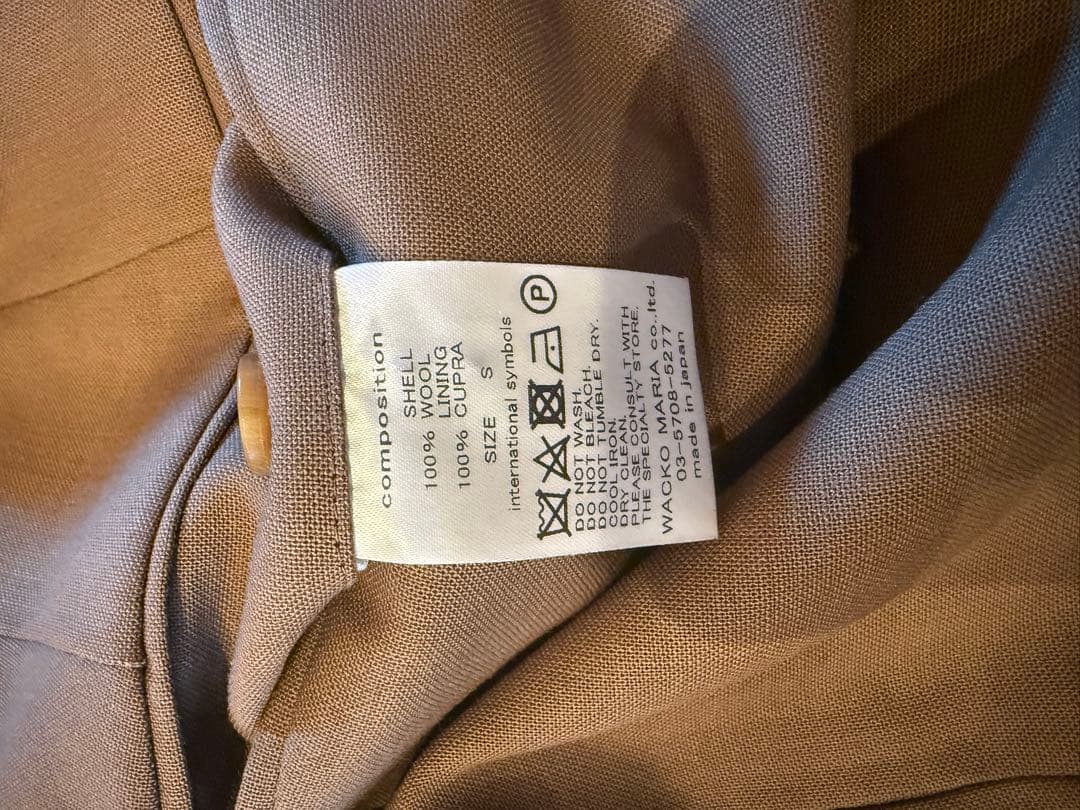 ワコマリアDORMEUIL スラックス S TYPE1