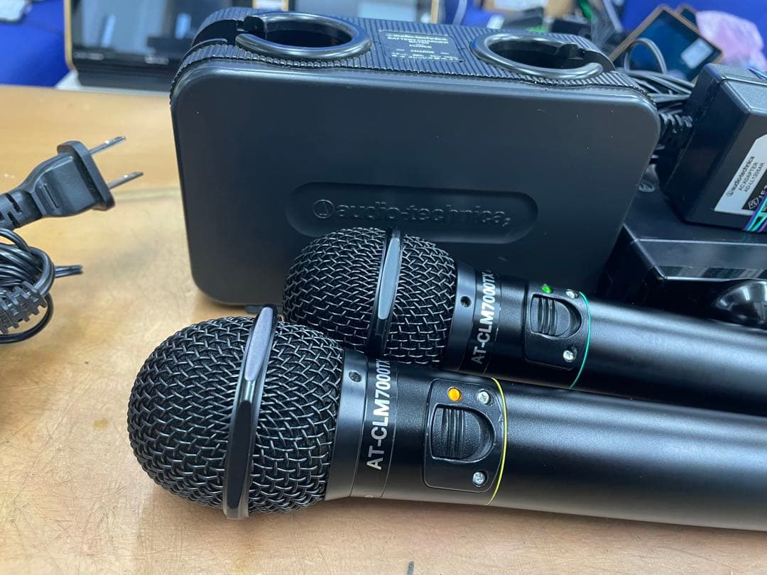 audio-technicaワイヤレスマイクセットCR701+CLM7000
