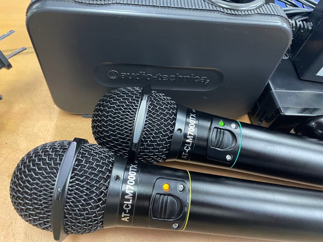 audio-technicaワイヤレスマイクセットCR701+CLM7000