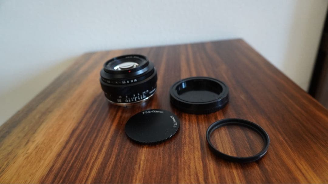 未使用に近い★TTArtisan 50mm F2.0 SONY Eフルサイズ用