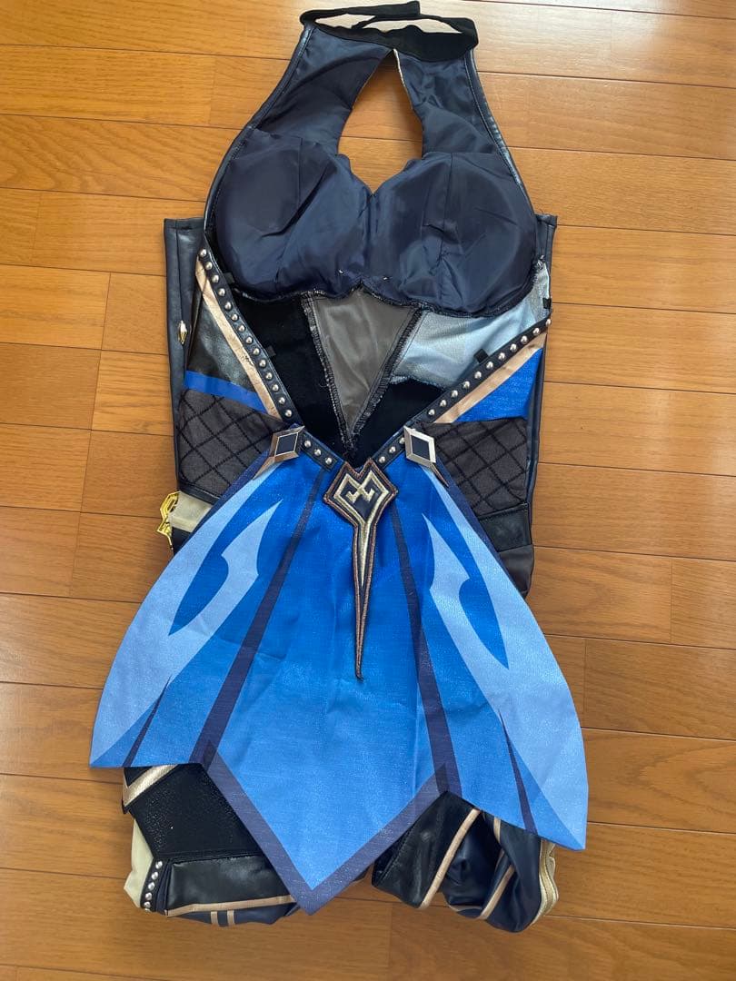 【フルセット】原神　夜蘭　三分妄想　コスプレ　衣装＋ウィッグ＋靴　Sサイズ