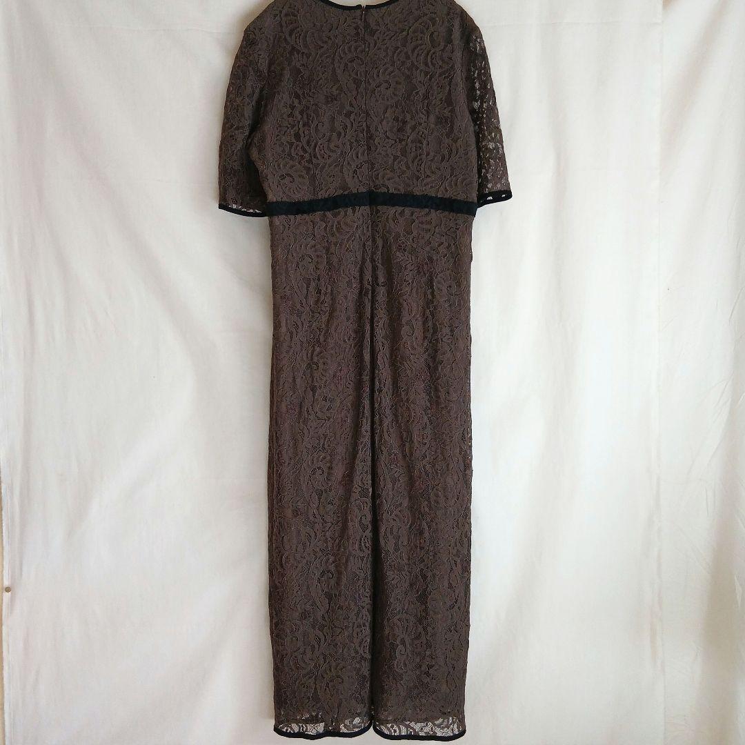 Leja 花柄レース ワンピース ドレス 結婚式 オケージョン お呼ばれ