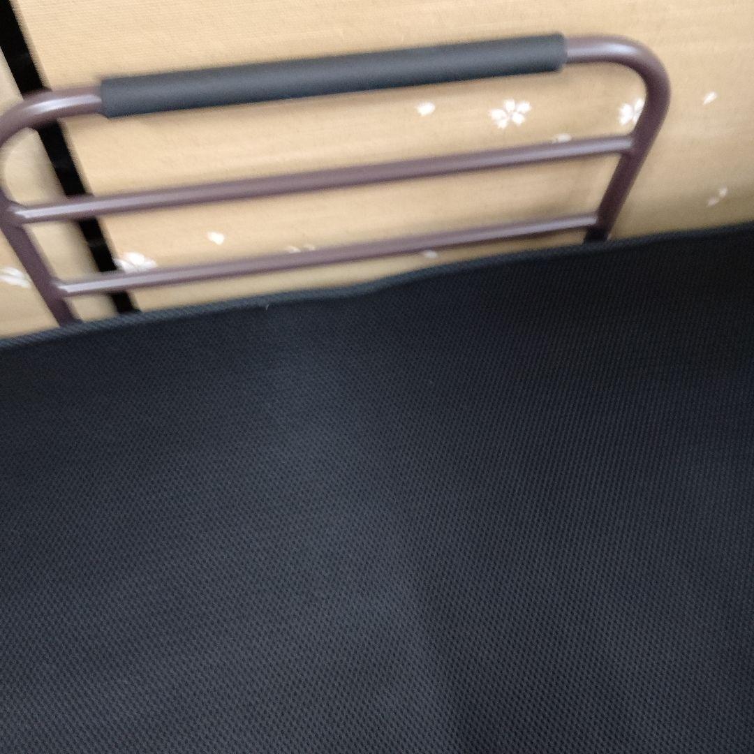 ブラック 折りたたみベッド シングルサイズ