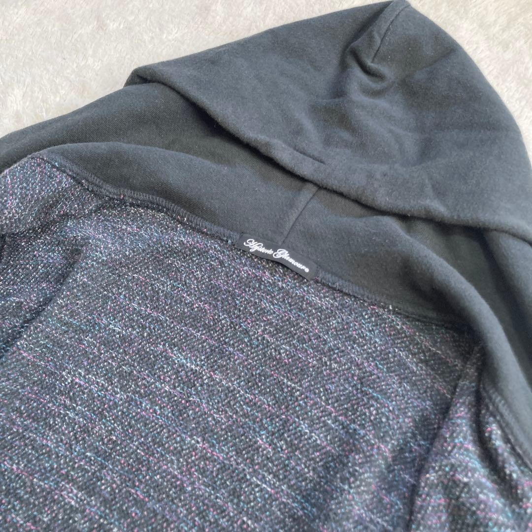 希少✨ヒステリックグラマー　パーカー　ジップ　ヒスガール　背面デカロゴ　Fサイズ