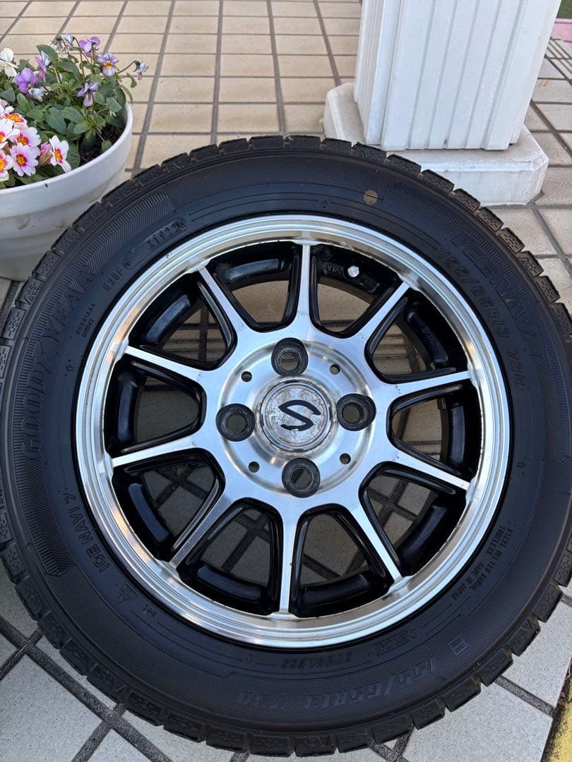 155/65R13 22年製 深溝GOODYEAR ICENAVI 7