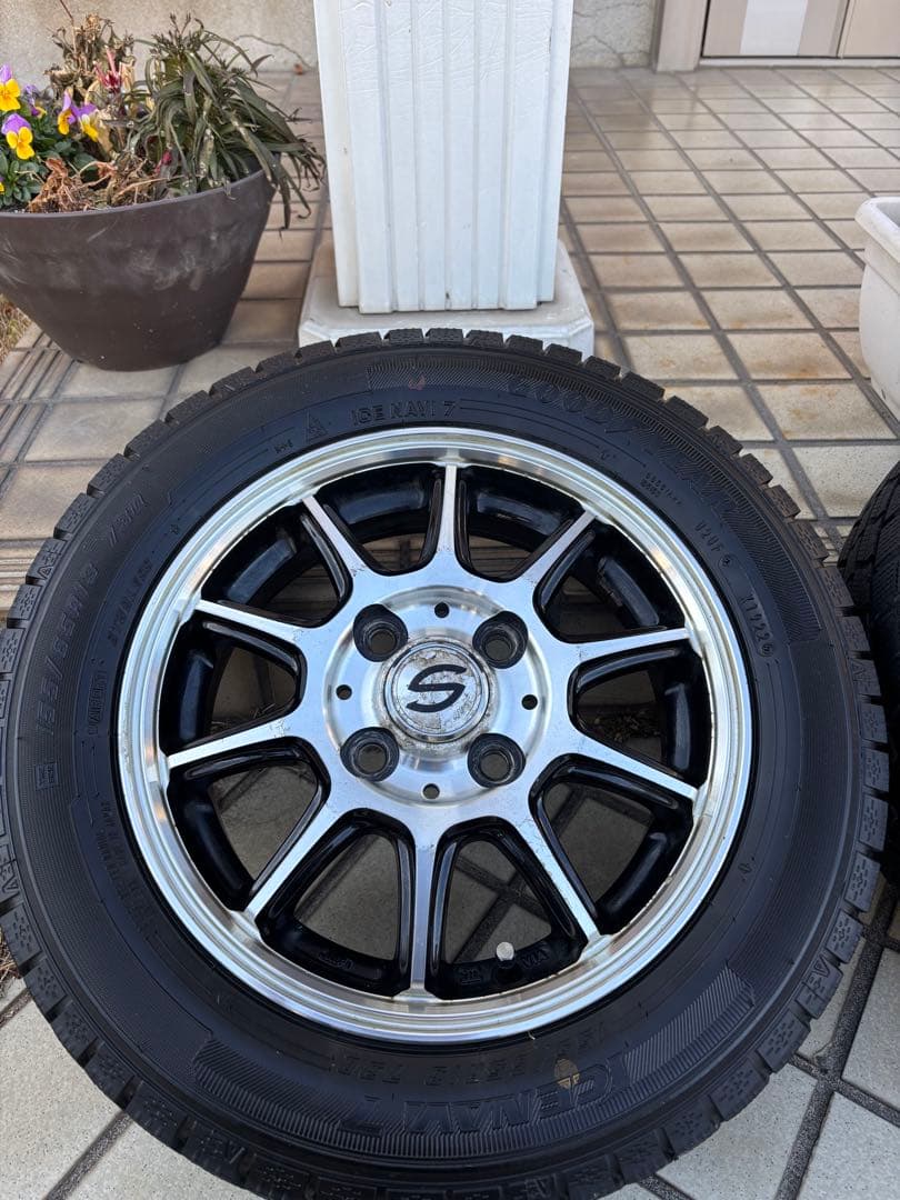 155/65R13 22年製 深溝GOODYEAR ICENAVI 7