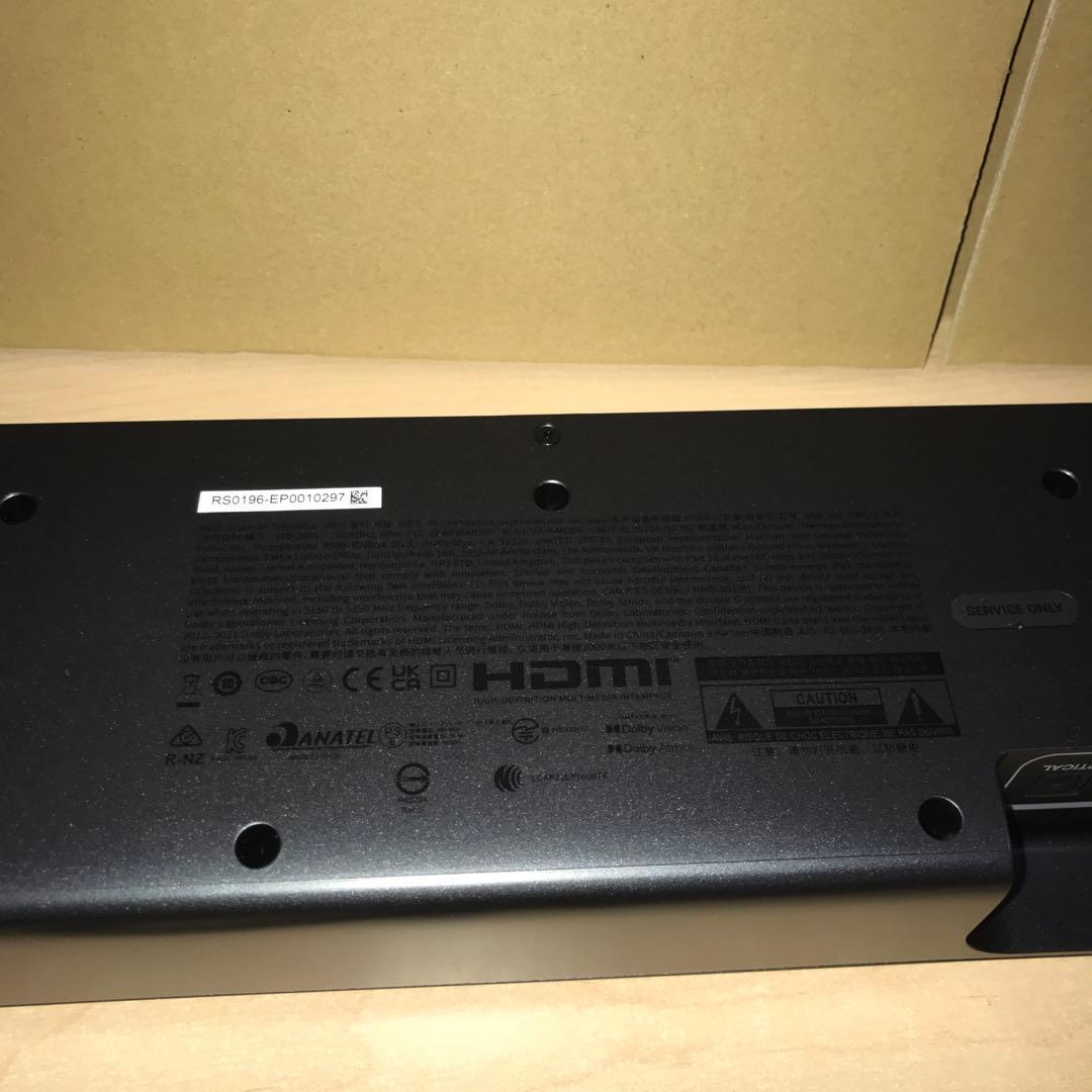 【壁取り付けキット欠品】JBL BAR 300 サウンドバー　HARMAN