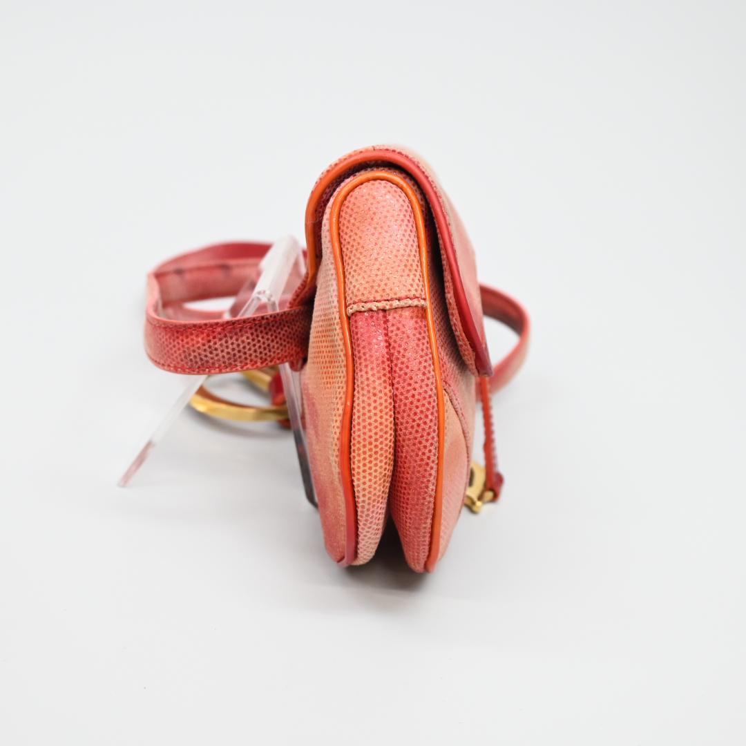 ■ 45606★クリスチャンディオール ウエストポーチ サドルバッグ