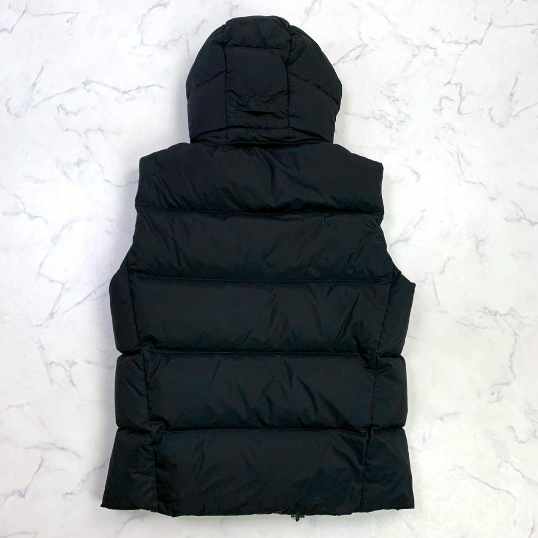 ポロラルフローレン ダウンベスト ビッグポニー刺繍 ブラック S　E002