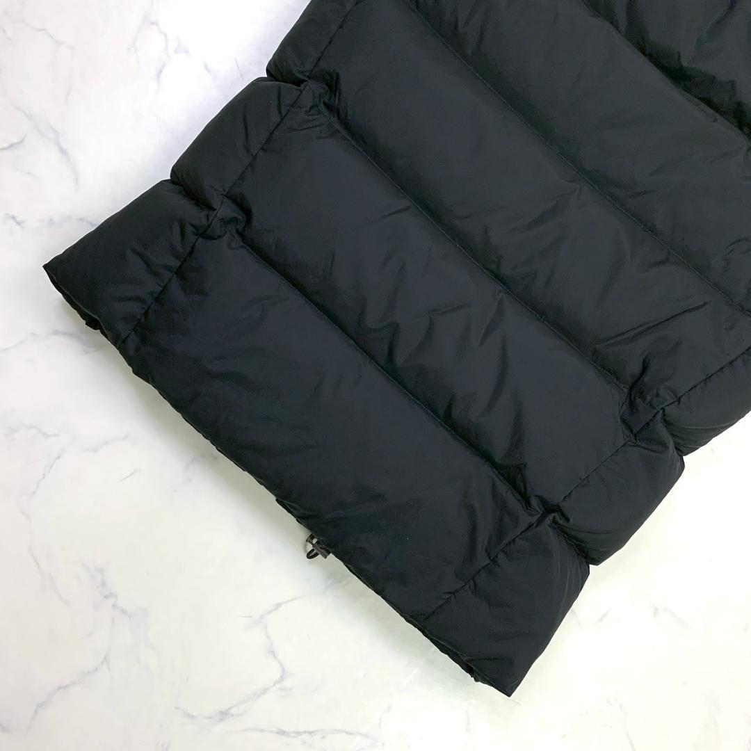 ポロラルフローレン ダウンベスト ビッグポニー刺繍 ブラック S　E002