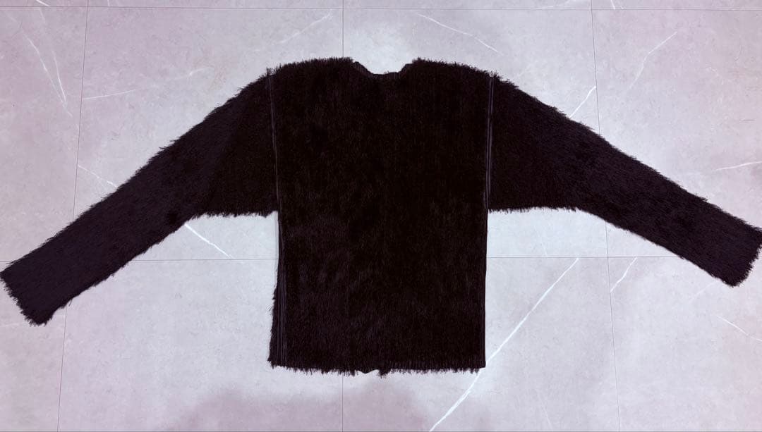 PLEATS PLEASEプリーツプリーズ イッセイミヤケ カーディガン 黒