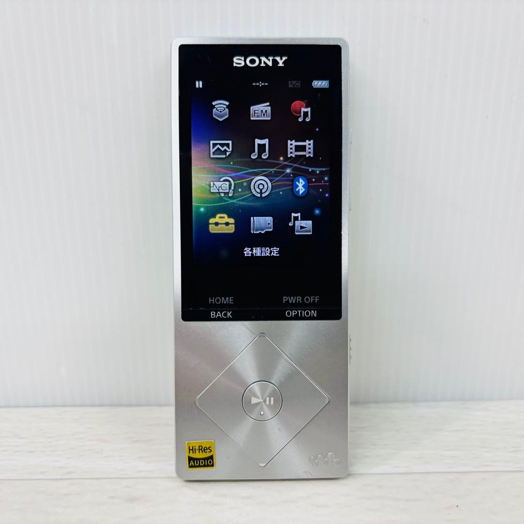 SONY ウォークマン NW-A17 シルバー 純正ケース付