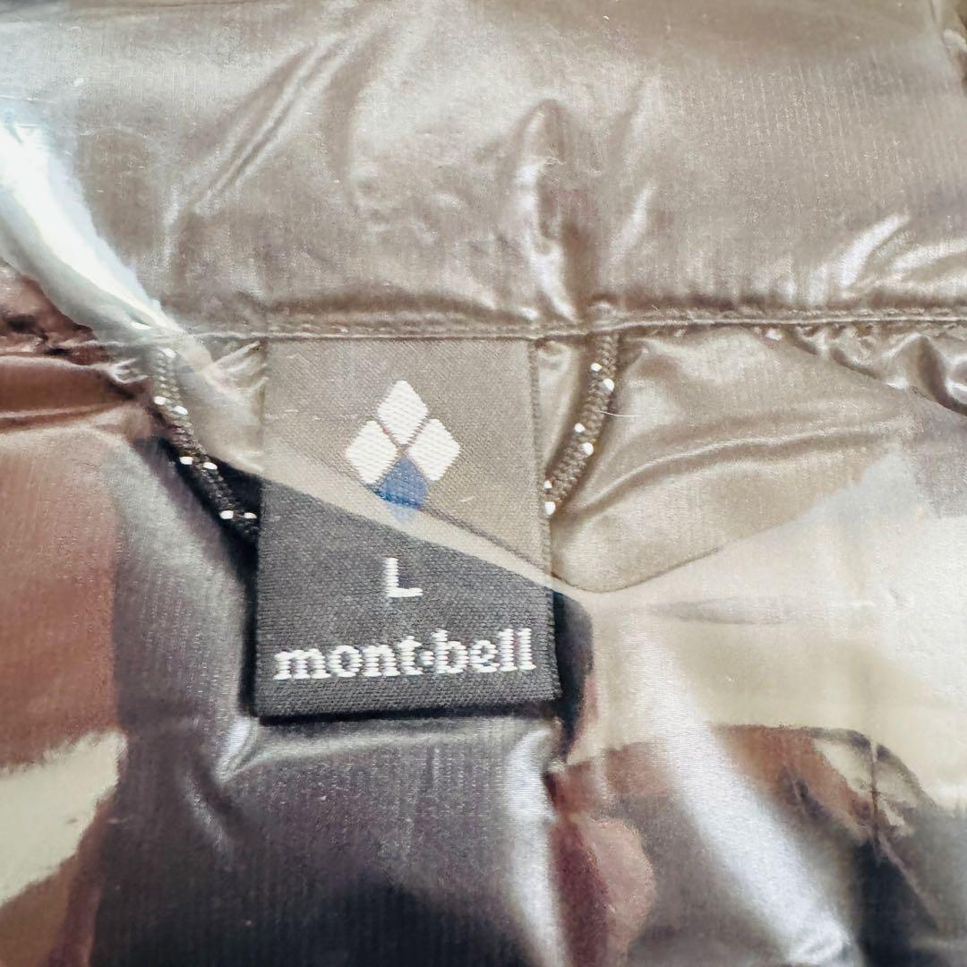 モンベル　スペリオダウン パーカ Men's ブラック　 L タグ付き
