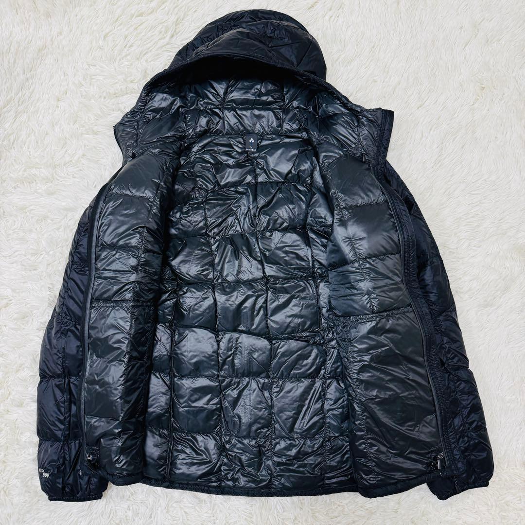 モンベル　スペリオダウン パーカ Men's ブラック　 L タグ付き