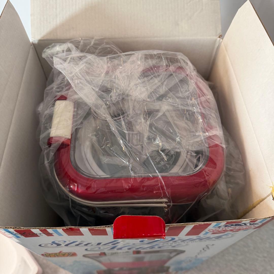 スラッシュドリンクメーカー　 レッド　DMK-826 シャーベット製造機