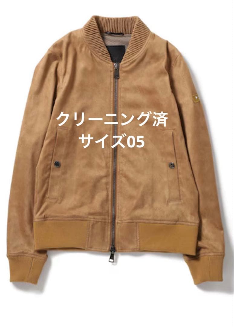 【美品】TATRAS SOCRATE フェイクスエード MA-1ブルゾン05