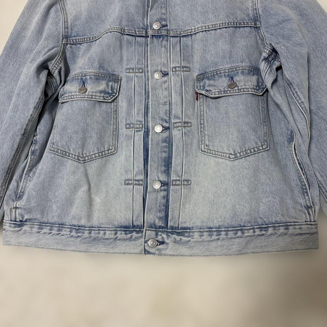 ビックサイズ【未使用タグ付き】リーバイス　2nd Gジャン3L 水色　綿100%