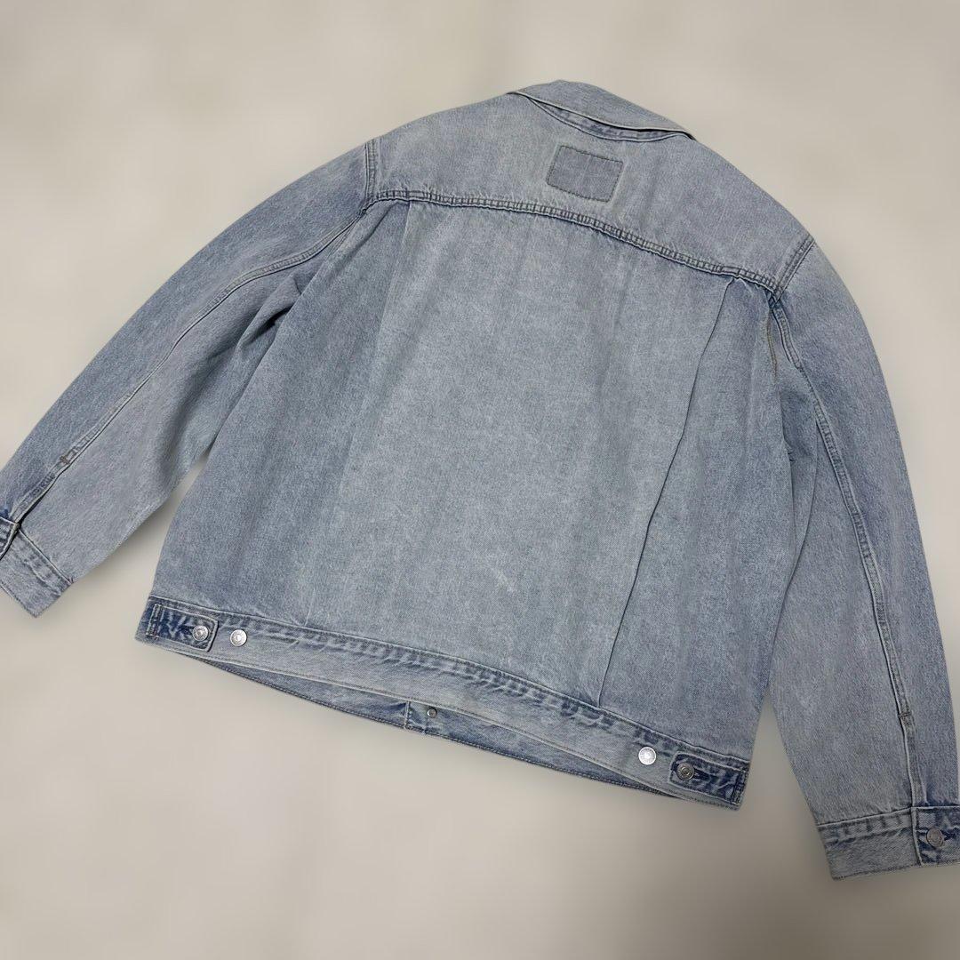 ビックサイズ【未使用タグ付き】リーバイス　2nd Gジャン3L 水色　綿100%