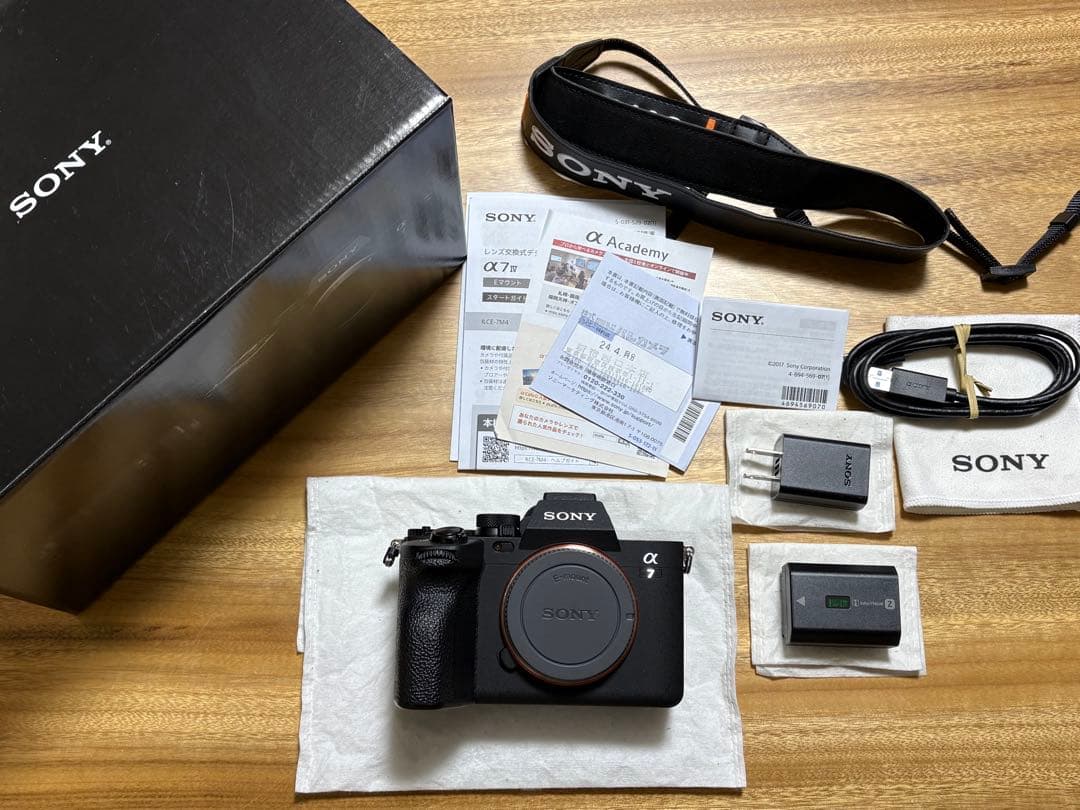 【撮影枚数3996枚】SONY α7iv 本体