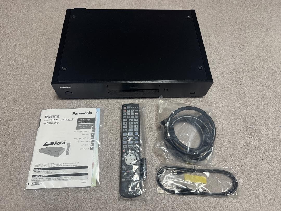 Panasonic DIGA DMR-ZR1ブルーレイプレーヤー・レコーダー