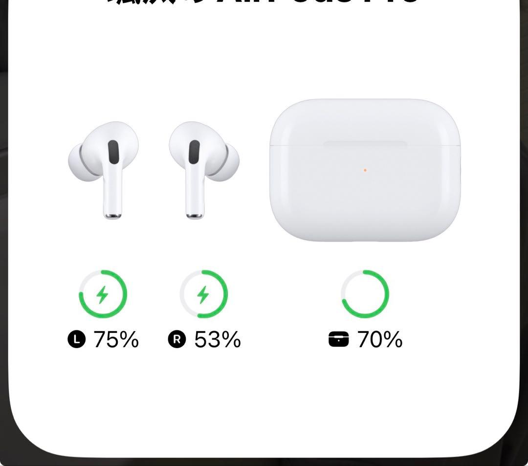 【正規品】AirPods Pro (第2世代）lightning 充電ケース付き