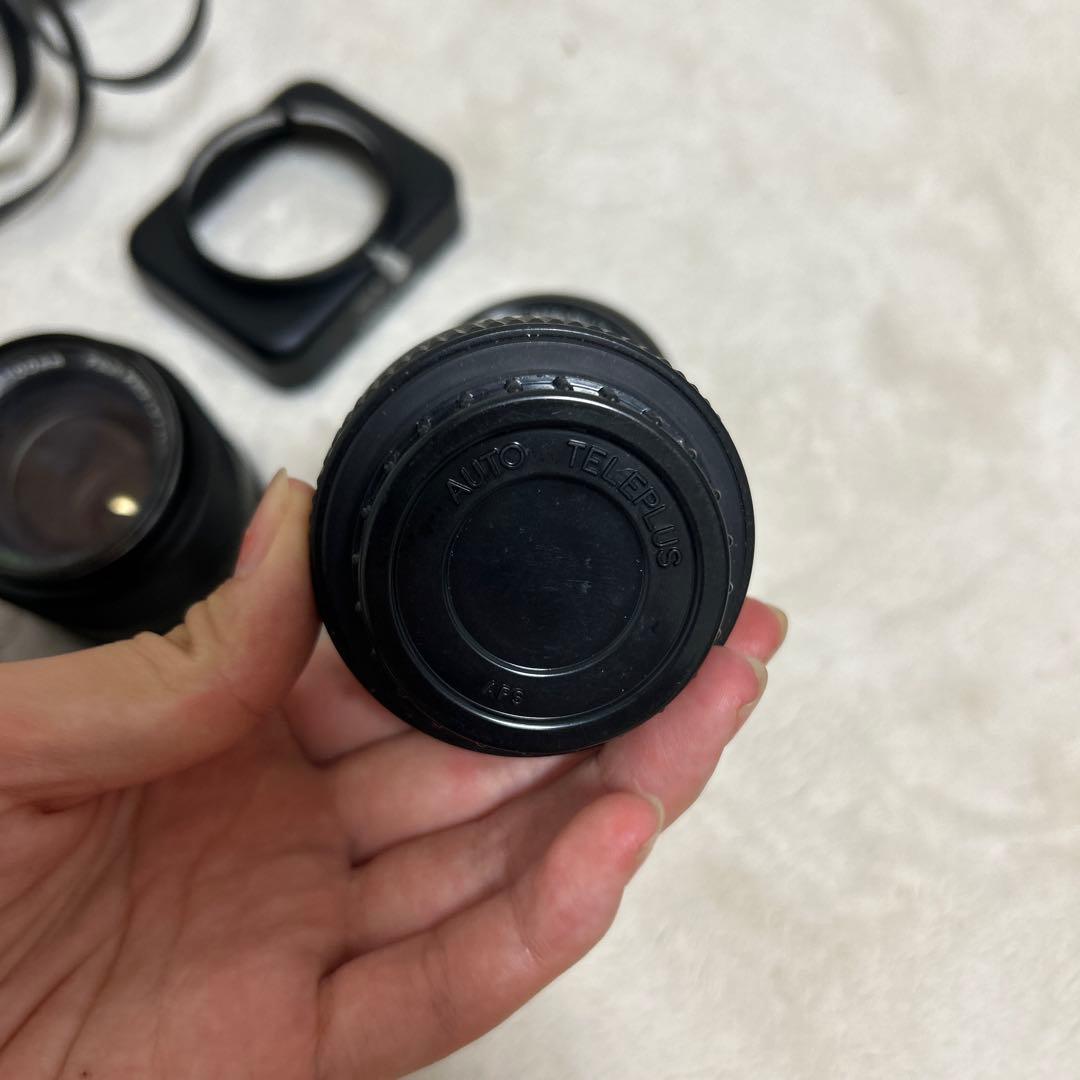 AUTO TELEPLUS フィルムカメラ用レンズ2本