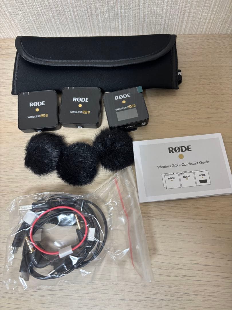 RØDE WIRELESS GO II ワイヤレスゴー2 美品