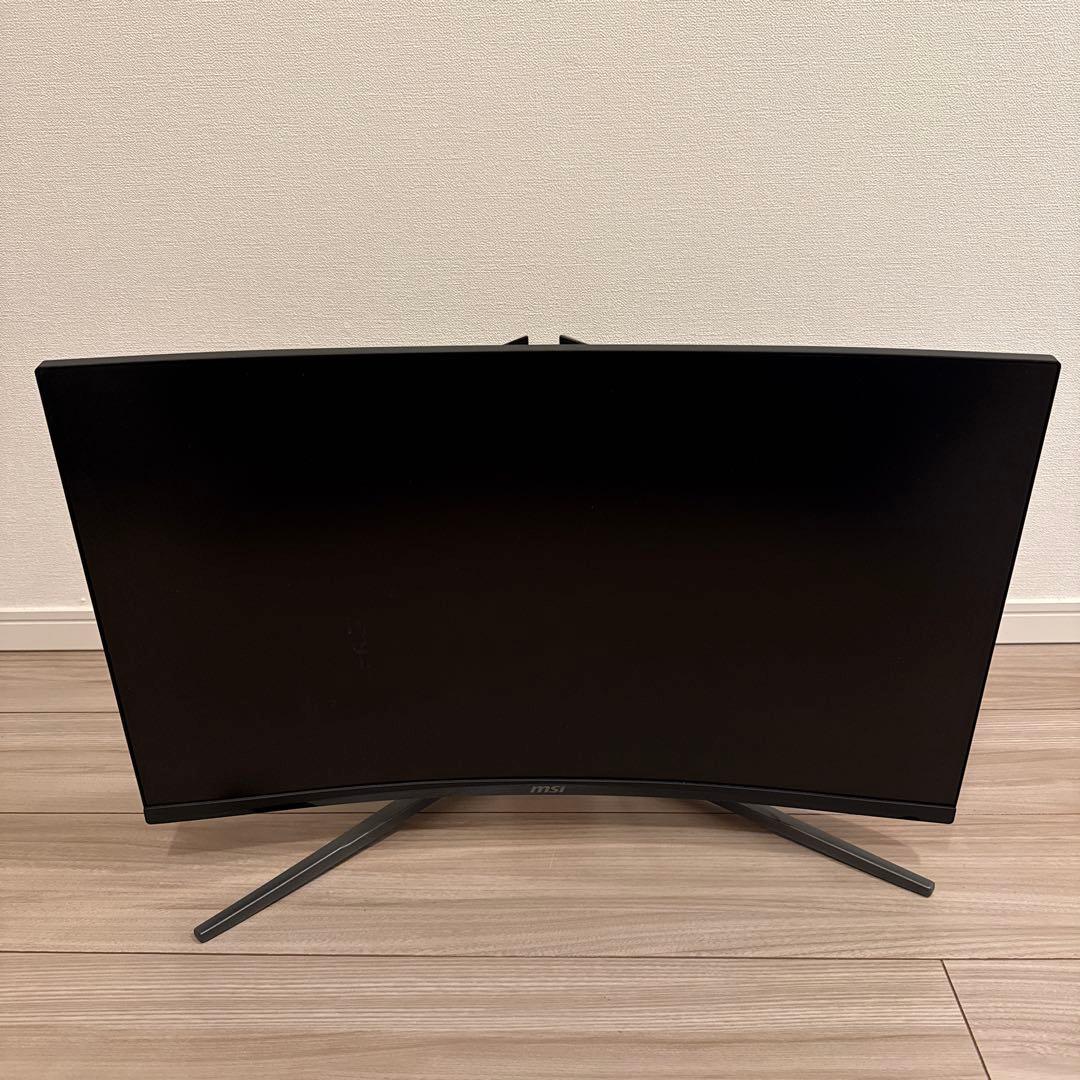 モニター　湾曲　msi MAG 27C6PF 2024年製