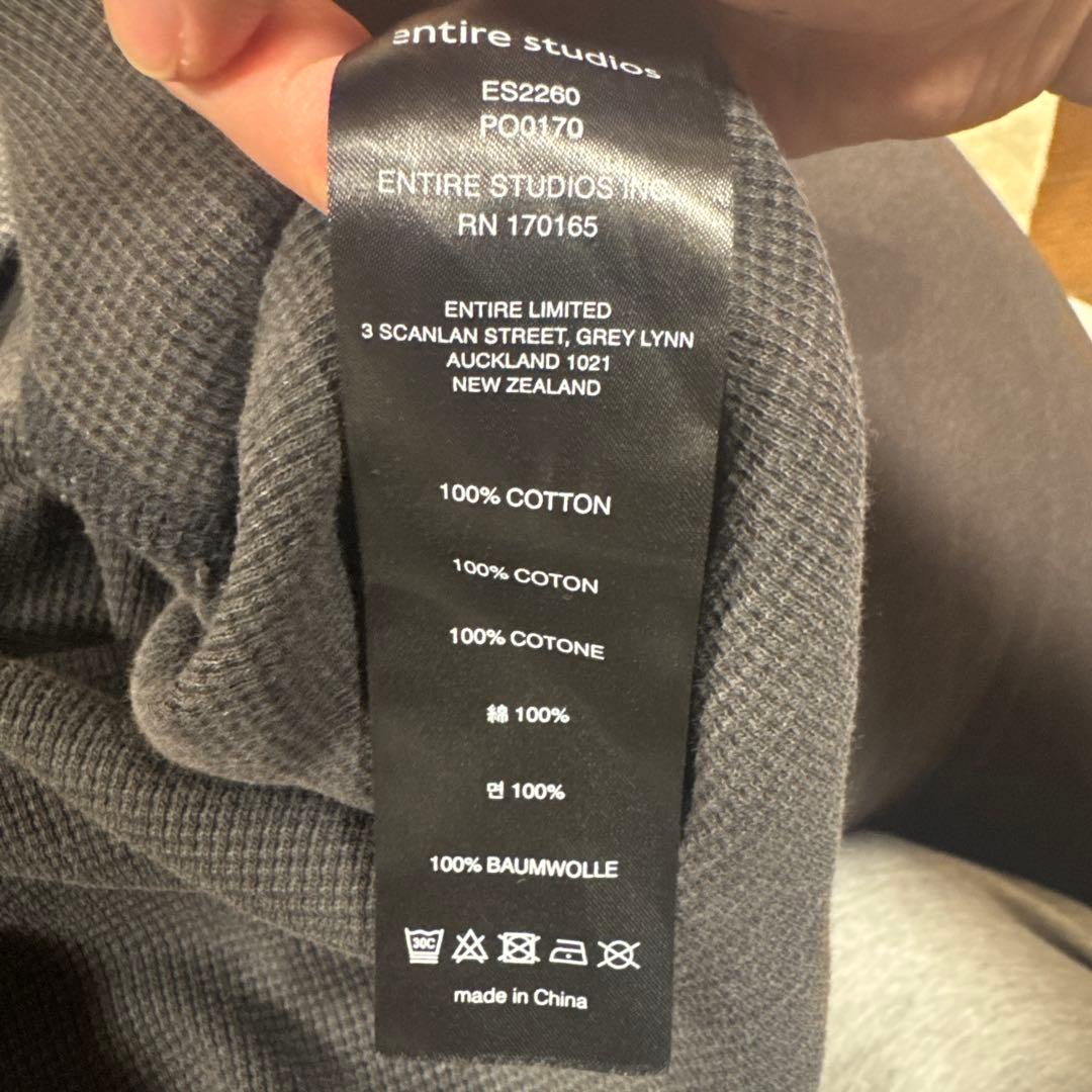 ENTIRE STUDIOS グレー 長袖 トレーナー