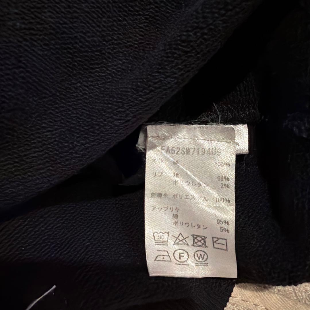 KENZO トラ刺繍 ブラックスウェットS