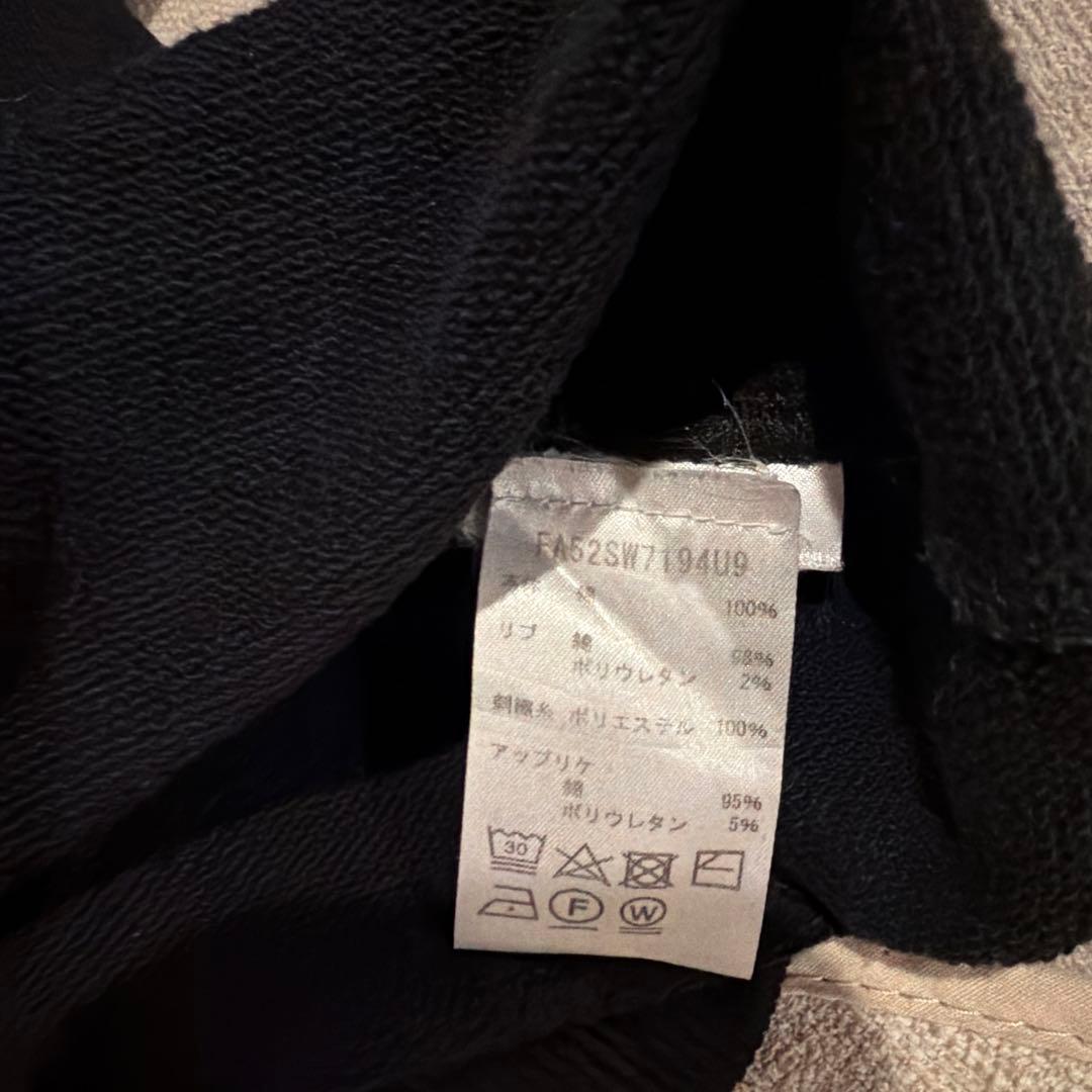 KENZO トラ刺繍 ブラックスウェットS