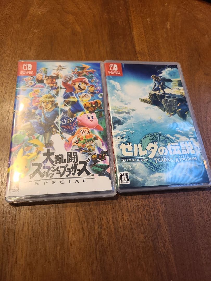 大乱闘スマッシュブラザーズ 　ゼルダの伝説　ティアーズオブキングダム　ソフト