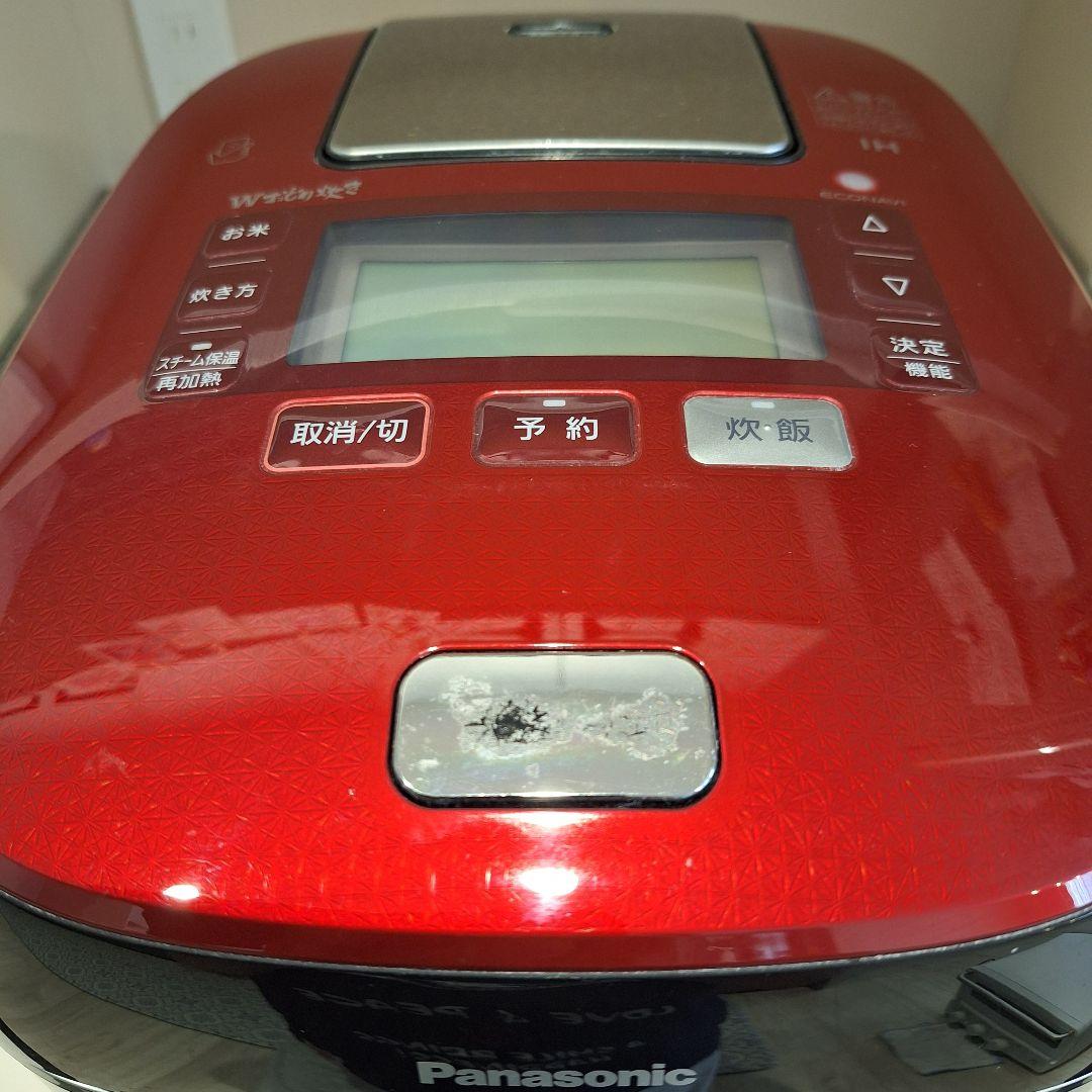 Panasonic SR-SPX185☆炊飯器☆赤☆Wおどり炊き☆1升炊き