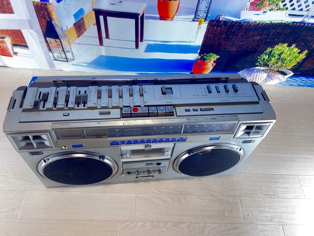 希少Victor ビクターRC-M70 ラジカセ動作品メンテナンス済み美品