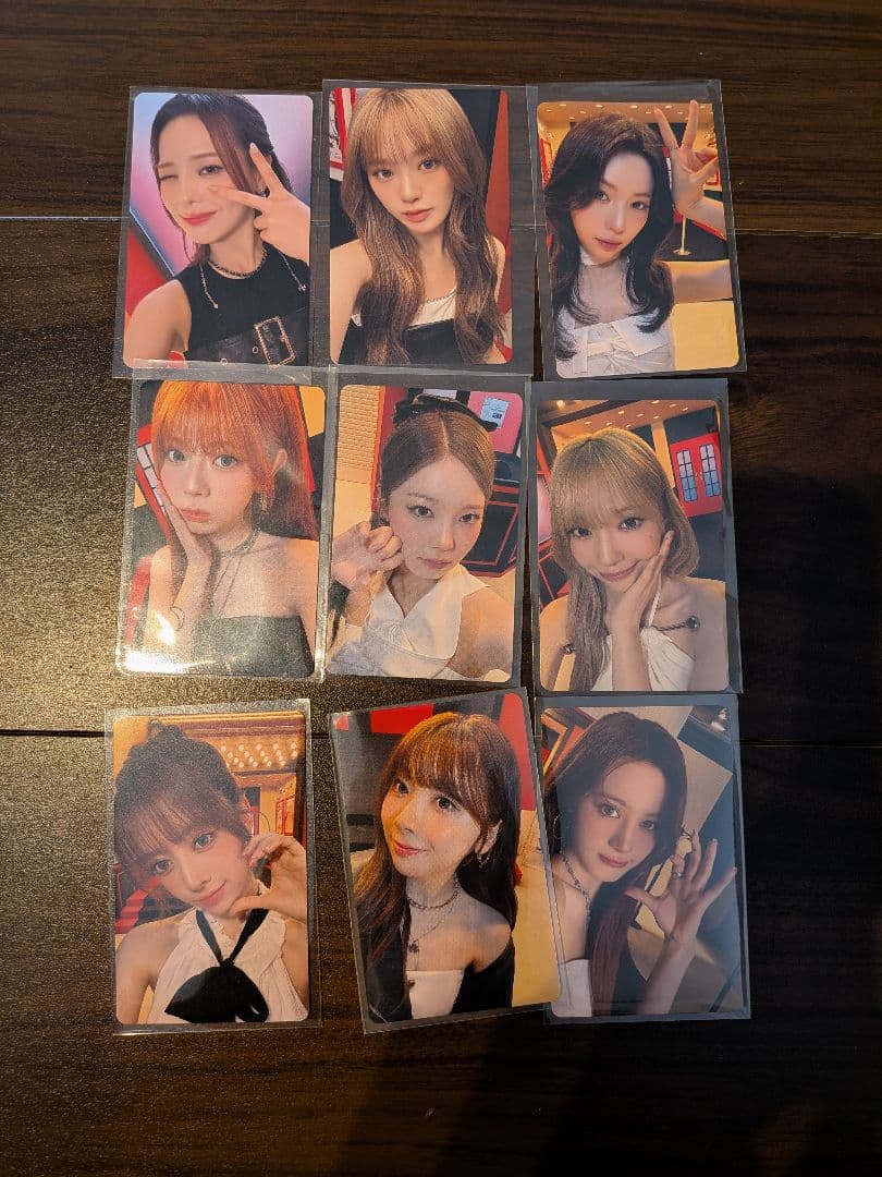 NiziU　1万円特典　トレカ　全員コンプ9枚セット